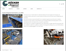 Tablet Screenshot of ducker-ringwood.com